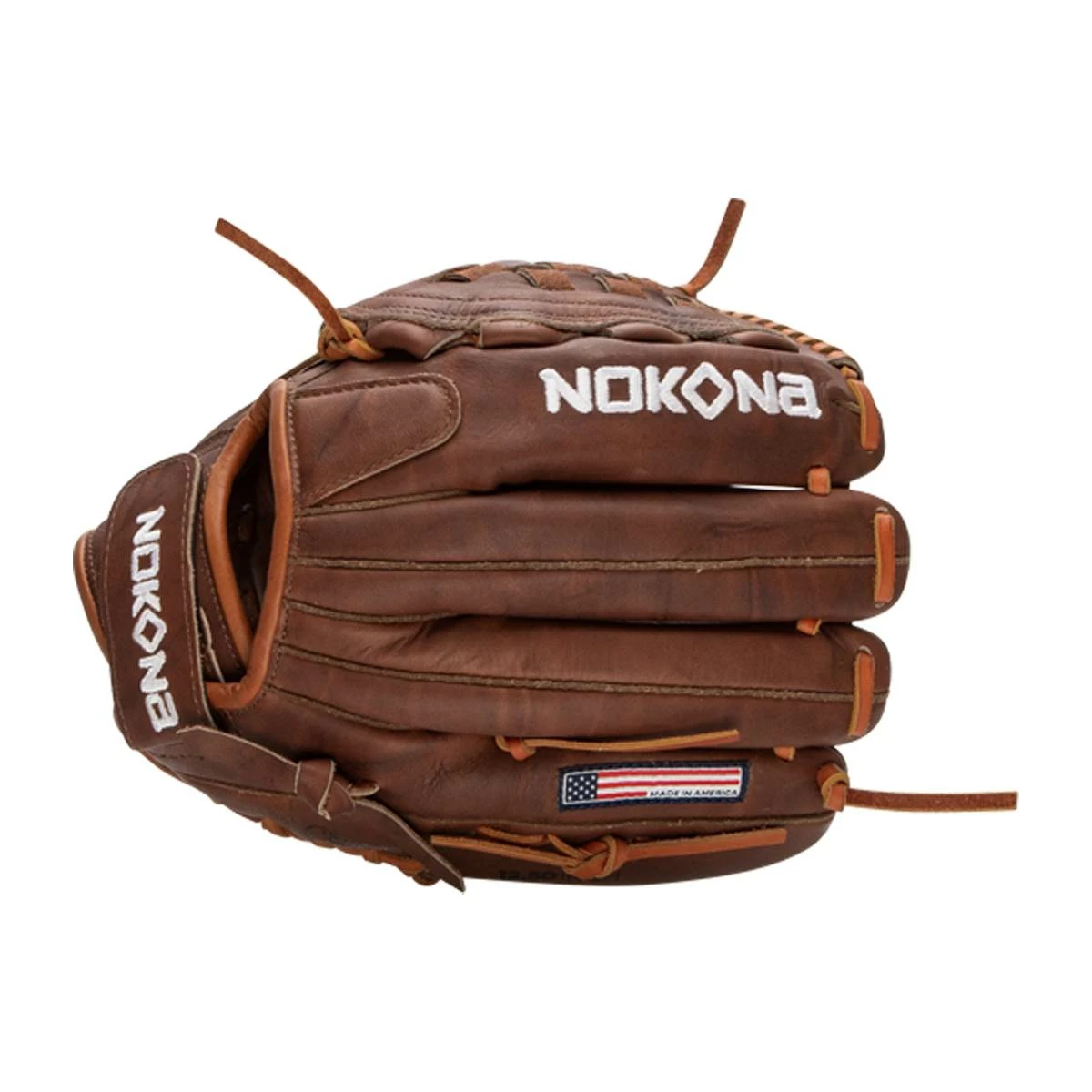 Nokona Walnut 12.5" Fastpitch Softball Glove 12 Nokona Walnut 12.5" Fastpitch Softball Glove - Image 12