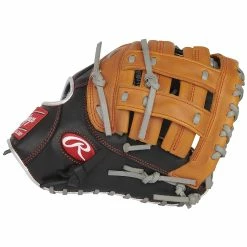 Rawlings R9 Contour Baseball First Base Mitt 12 Inch Modified Pro H-Web Right Hand Throw -Baseball Gloves Sales Store 3 84240.1672930845