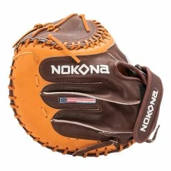 Nokona Alpha Plus 32.5" Fastpitch Catcher's Mitt -Baseball Gloves Sales Store 4375 11 22 nokona select plus 32 5 fastpitch catchers mitt s v2 23132 11 l