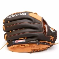 Nokona Alpha 12 Inch Baseball Glove S-1200C Basket Web Right Hand Throw -Baseball Gloves Sales Store 4 32817.1677431740