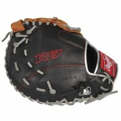 Rawlings R9 Contour Baseball First Base Mitt 12 Inch Modified Pro H-Web Right Hand Throw -Baseball Gloves Sales Store 4 85370.1672930845