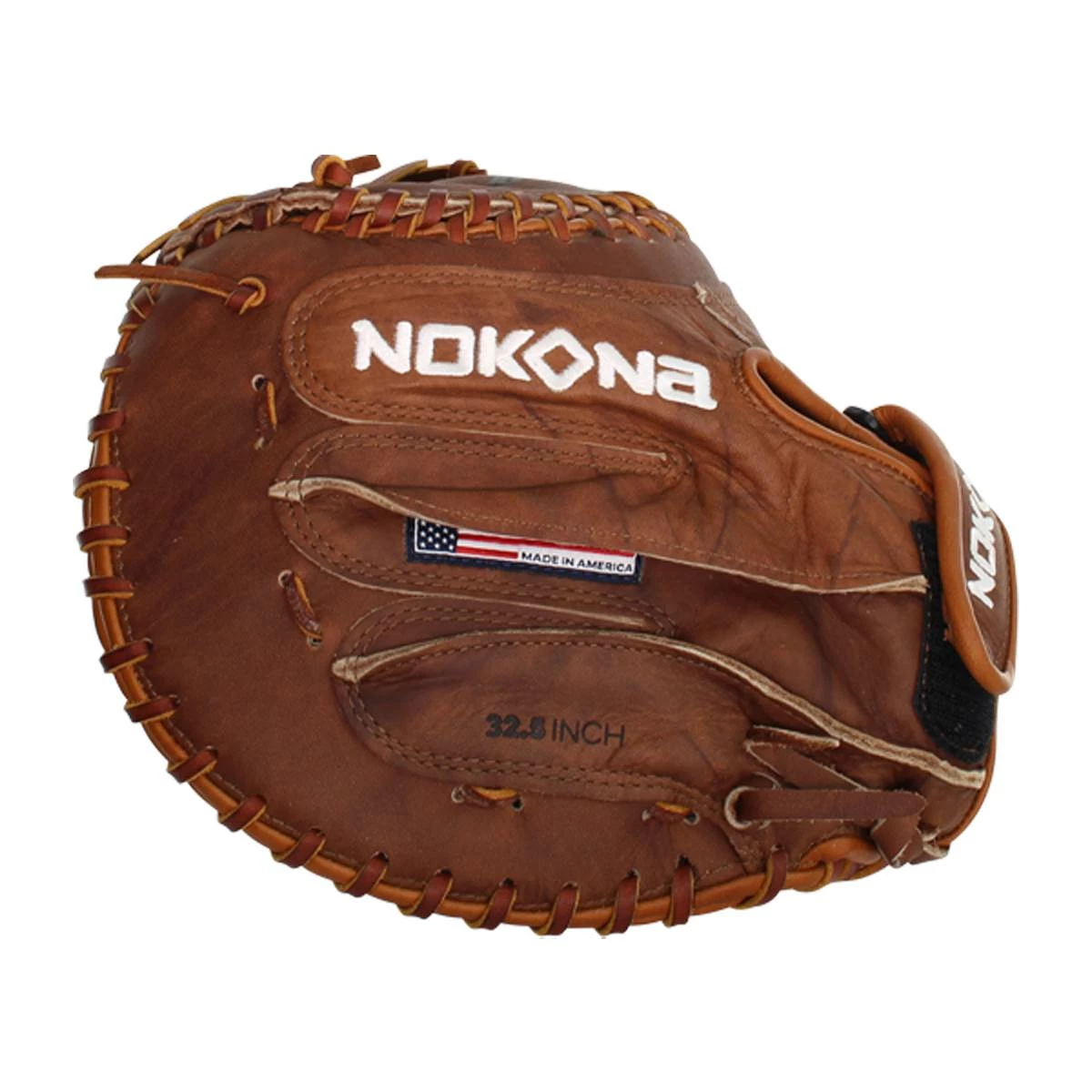 Nokona Walnut 32.5" Fastpitch Softball Catcher's Mitt 5 Nokona Walnut 32.5" Fastpitch Softball Catcher's Mitt - Image 5