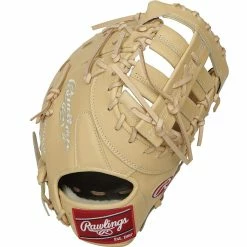 Rawlings Pro Preferred First Mitt Single Post Double Bar Web 13 Inch Right Hand Throw