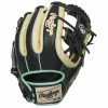 Rawlings Heart Of The Hide Black Camel Mint R2G Baseball Glove Pro I Web 11.5 Inch Right Hand Throw