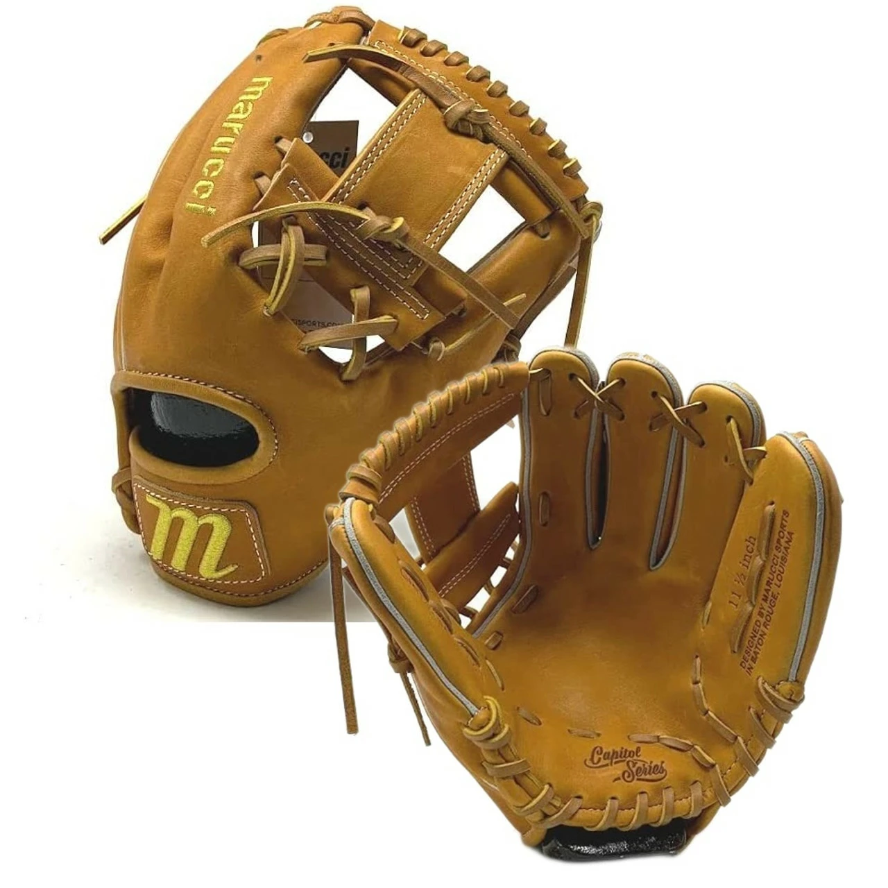 Marucci Capitol Horween Baseball Glove 63A2 11.50 I Web Right Hand Throw 1 Marucci Capitol Horween Baseball Glove 63A2 11.50 I Web Right Hand Throw