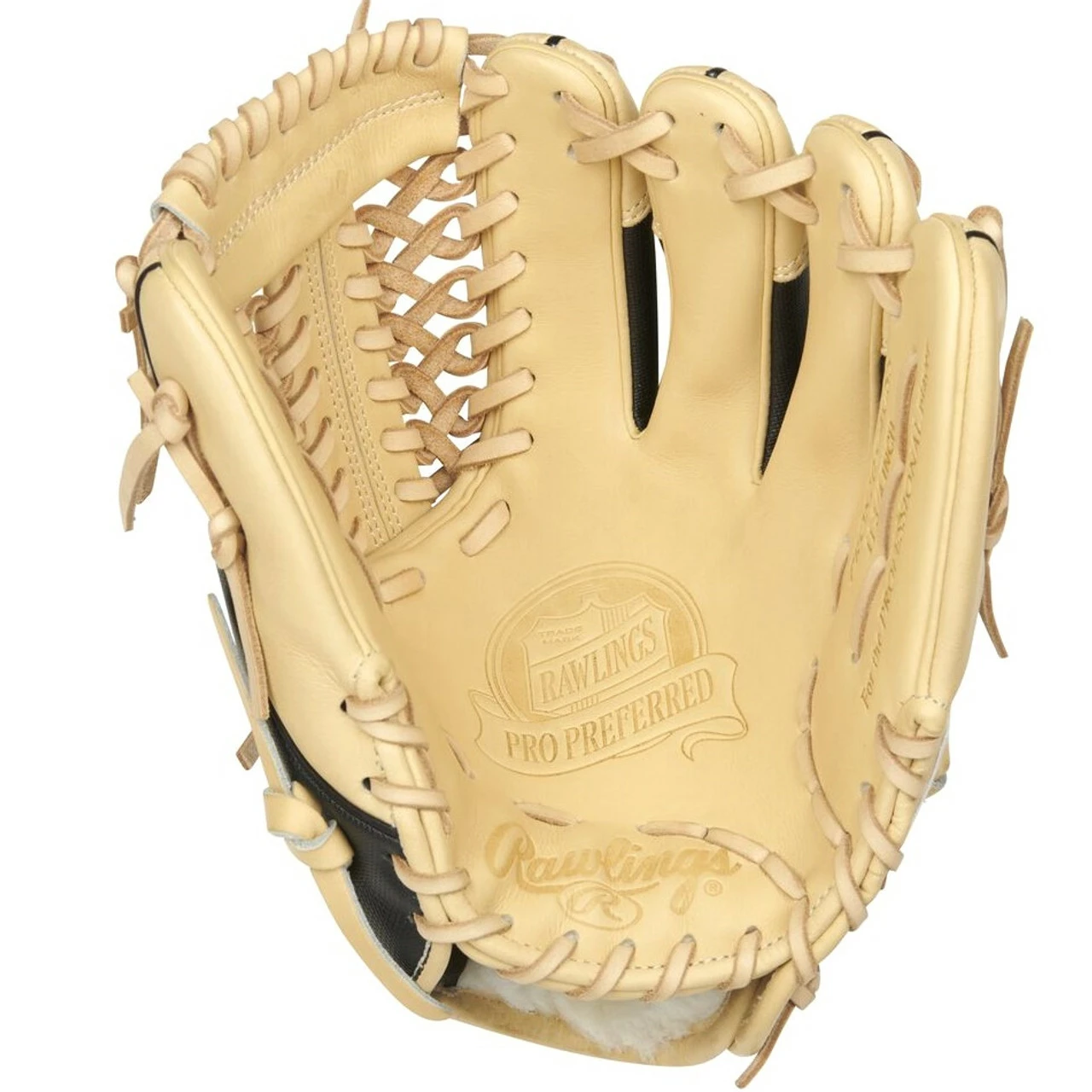 Rawlings Pro Preferred Baseball Glove Mod Trap Web 11.75 Inch Right Hand Throw 2 Rawlings Pro Preferred Baseball Glove Mod Trap Web 11.75 Inch Right Hand Throw - Image 2