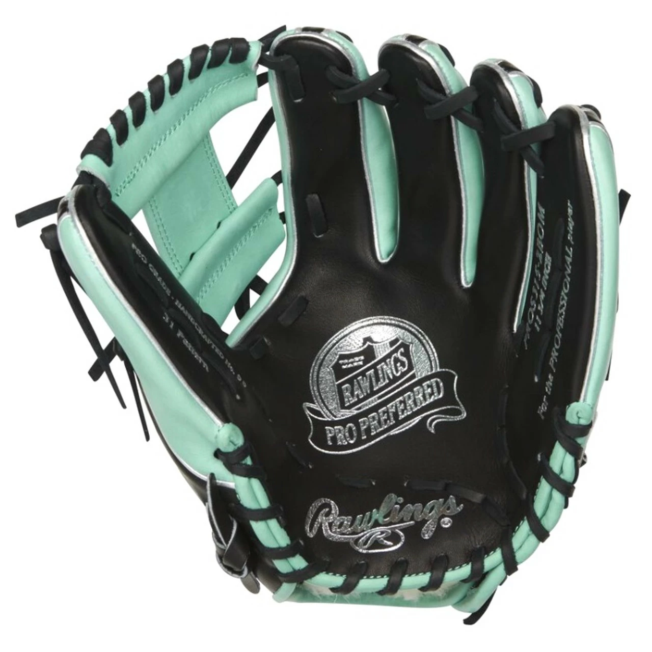 Rawlings Pro Preferred Baseball Glove Pro I Web 11.75 Inch Right Hand Throw 2 Rawlings Pro Preferred Baseball Glove Pro I Web 11.75 Inch Right Hand Throw - Image 2