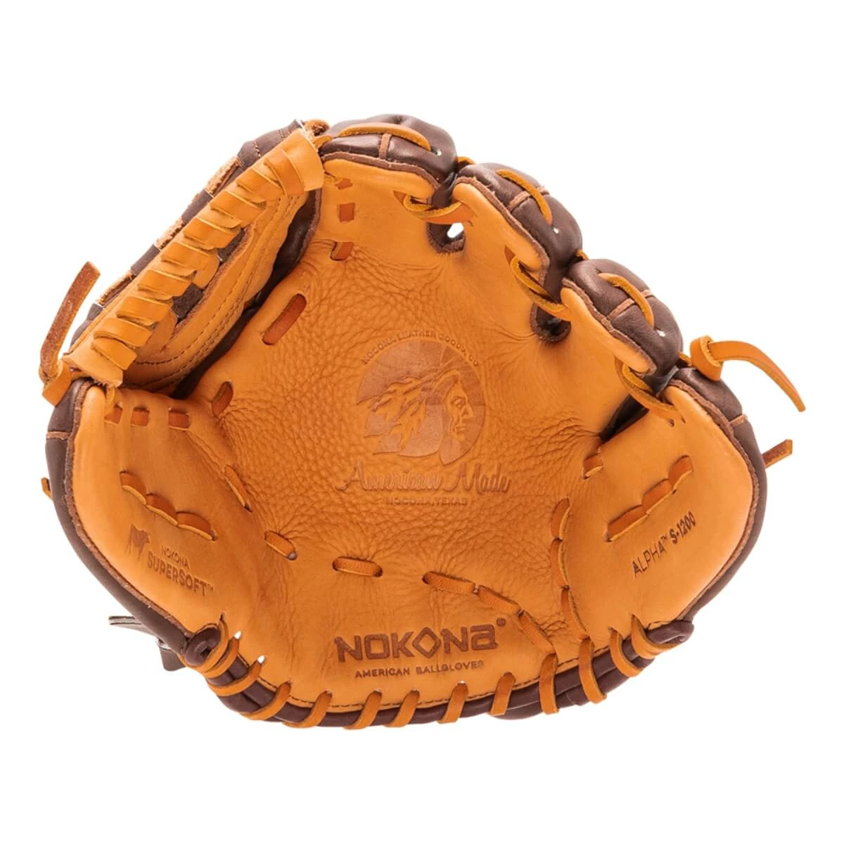 Nokona Alpha 12" Fastpitch Softball Glove 13 Nokona Alpha 12" Fastpitch Softball Glove - Image 13