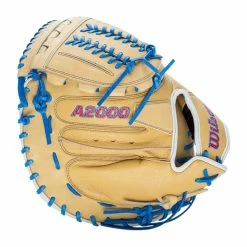 Wilson A2000 Aubree Munro SuperSkin AM1 Spin Control 34" Fastpitch Softball Catcher's Mitt -Baseball Gloves Sales Store 75dc 09 21 wilson a2000 aubree munro superskin am1 spin control 34 fastpitch softball catchers mitt wbw10043634 34696 5 l