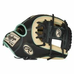 Rawlings Heart Of The Hide Black Camel Mint R2G Baseball Glove Pro I Web 11.5 Inch Right Hand Throw 6 Rawlings Heart Of The Hide Black Camel Mint R2G Baseball Glove Pro I Web 11.5 Inch Right Hand Throw -Baseball Gloves Sales Store 7 80756.1606842915
