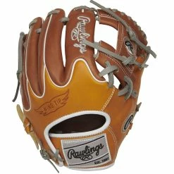 Rawlings Heart Of The Hide R2G Baseball Glove Tan Timberglaze Grey 11.5 Inch Pro I Web Right Hand Throw