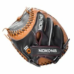 Nokona Alpha Plus 32.5" Fastpitch Catcher's Mitt -Baseball Gloves Sales Store 8407 07 21 nokona select plus 32 5 fastpitch catchers mitt s v2 23132 10 l