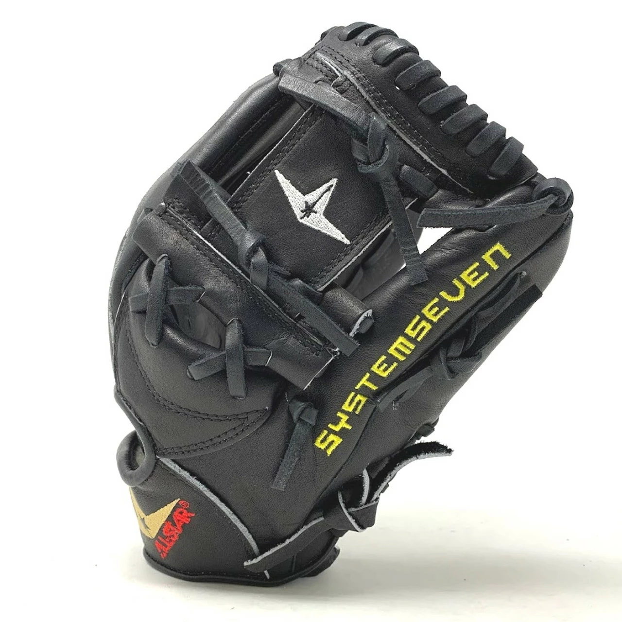 All-Star FGS7-IFBK Infield Baseball Glove All Black 11.5 Right Hand Throw 1 All-Star FGS7-IFBK Infield Baseball Glove All Black 11.5 Right Hand Throw