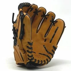 Classic Baseball Glove 11 Inch One Piece Tan Black Welt Right Hand Throw -Baseball Gloves Sales Store IMG 5111 49348.1649093896
