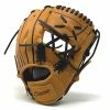 Classic Baseball Glove 11 Inch One Piece Tan Black Welt Right Hand Throw