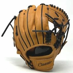 Classic Baseball Glove 11 Inch One Piece Tan Black Welt Right Hand Throw -Baseball Gloves Sales Store IMG 5114 99626.1649094120