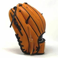 Classic Baseball Glove 11 Inch One Piece Orange Black Right Hand Throw -Baseball Gloves Sales Store IMG 5148 75055.1670626554