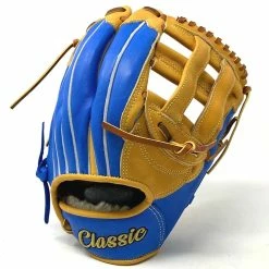 Classic Baseball Glove 12.75 Inch H Web Blue Tan Black Right Hand Throw -Baseball Gloves Sales Store IMG 5568 91384.1675437702
