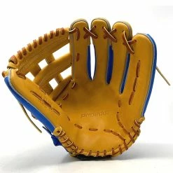 Classic Baseball Glove 12.75 Inch H Web Blue Tan Black Right Hand Throw -Baseball Gloves Sales Store IMG 5570 39523.1675437702