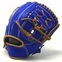 Custom Pro US Kip Blue Tan 12 Inch Baseball Glove Right Hand Throw