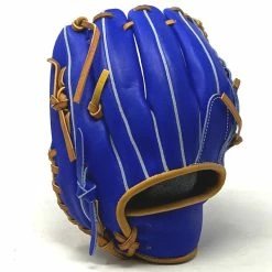 Custom Pro US Kip Blue Tan 12 Inch Baseball Glove Right Hand Throw -Baseball Gloves Sales Store IMG 5625 98622.1670176933