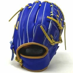 Custom Pro US Kip Blue Gold 12 Inch Baseball Glove Right Hand Throw -Baseball Gloves Sales Store IMG 5627 10999.1670176924