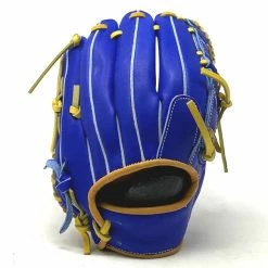 Custom Pro US Kip Blue Gold 12 Inch Baseball Glove Right Hand Throw -Baseball Gloves Sales Store IMG 5632 69352.1670176924