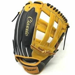 Classic Baseball Glove 12.75 Inch H Web Tan Black Lace Right Hand Throw -Baseball Gloves Sales Store IMG 6166 62474.1656869635