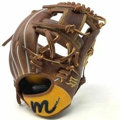 MLabel Classic Baseball Glove 11.5 I Web Chestnut Right Hand Throw -Baseball Gloves Sales Store IMG 6219 03524.1663861413
