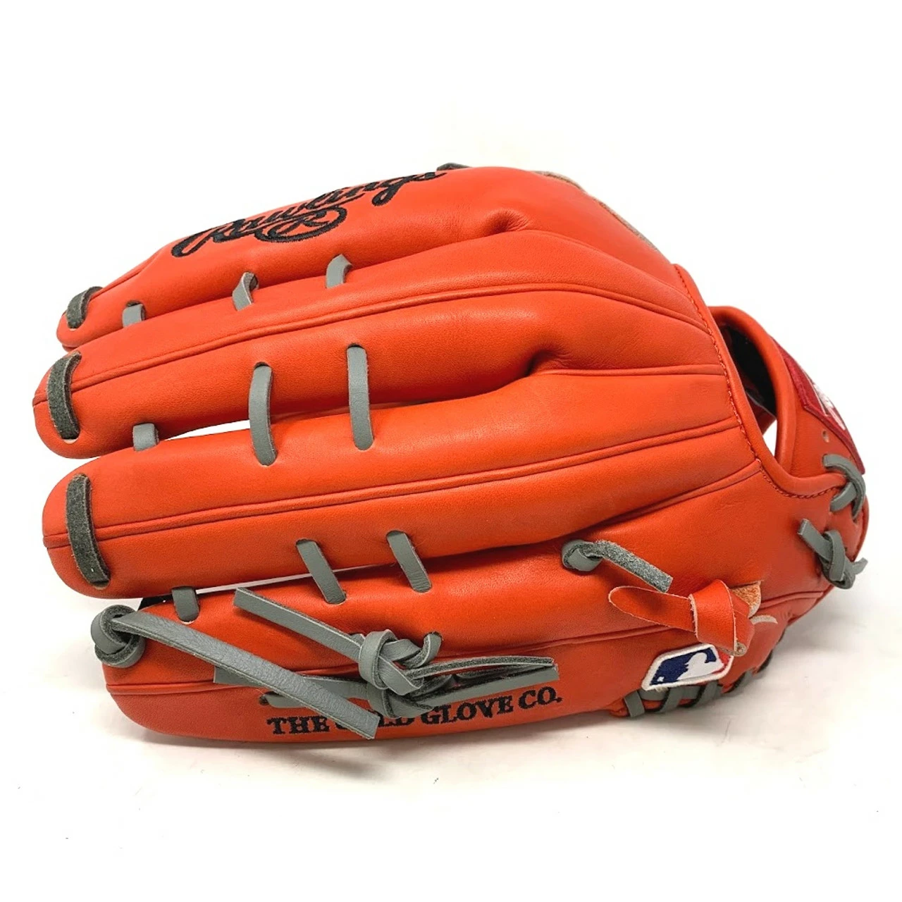 Rawlings Heart Of The Hide Red Orange 442 Baseball Glove 12.75 Inch Right Hand Throw 6 Rawlings Heart Of The Hide Red Orange 442 Baseball Glove 12.75 Inch Right Hand Throw - Image 6
