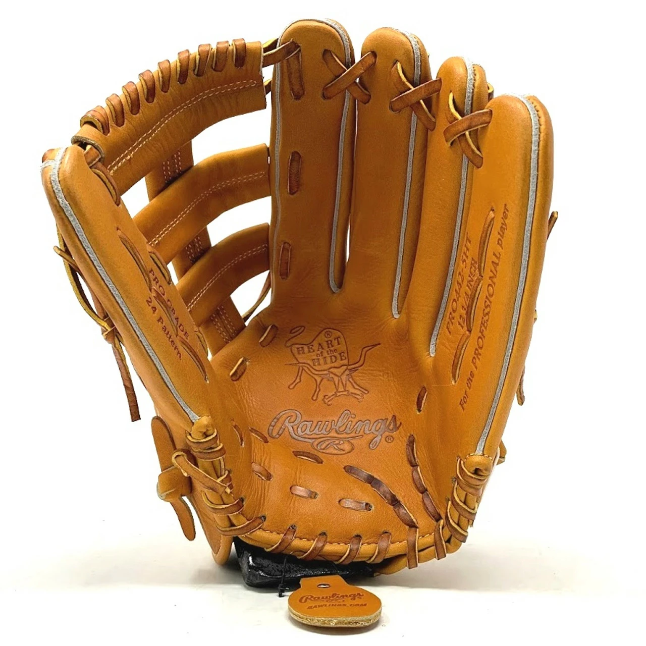 Rawlings Horween Heart Of The Hide 12.75 Inch 442 Baseball Glove Right Hand Throw 2 Rawlings Horween Heart Of The Hide 12.75 Inch 442 Baseball Glove Right Hand Throw - Image 2
