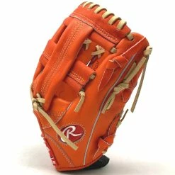 Rawlings Red Orange Heart Of The Hide 11.5 Inch TT2 Baseball Glove Right Hand Throw -Baseball Gloves Sales Store IMG 6874 31469.1666799702