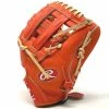 Rawlings Red Orange Heart Of The Hide 11.5 H Web Baseball Glove Right Hand Throw