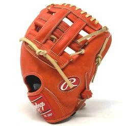 Rawlings Red Orange Heart Of The Hide 11.5 H Web Baseball Glove Right Hand Throw -Baseball Gloves Sales Store IMG 6884 53898.1667418458