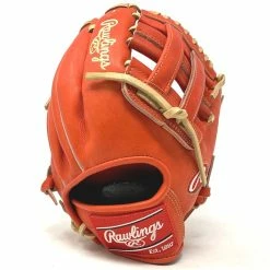 Rawlings Red Orange Heart Of The Hide 11.5 H Web Baseball Glove Right Hand Throw -Baseball Gloves Sales Store IMG 6885 98212.1667418458