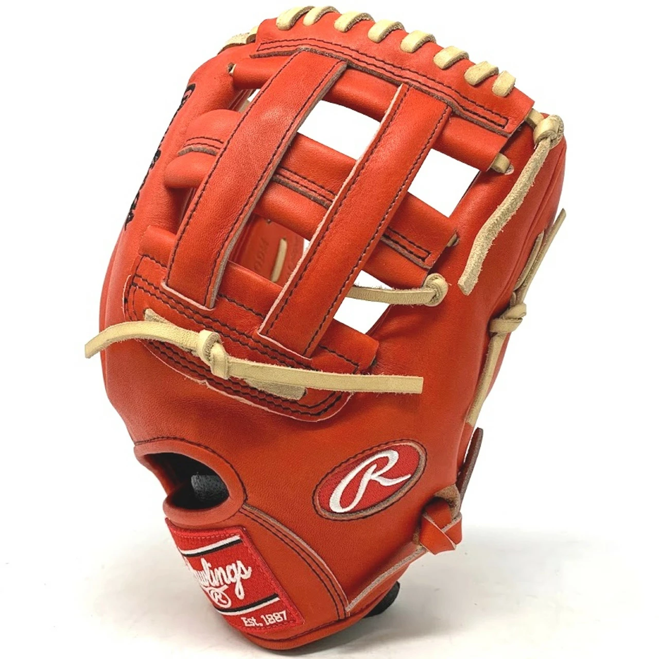 Rawlings Red Orange Heart Of The Hide 12 Inch H Web Right Hand Throw 1 Rawlings Red Orange Heart Of The Hide 12 Inch H Web Right Hand Throw