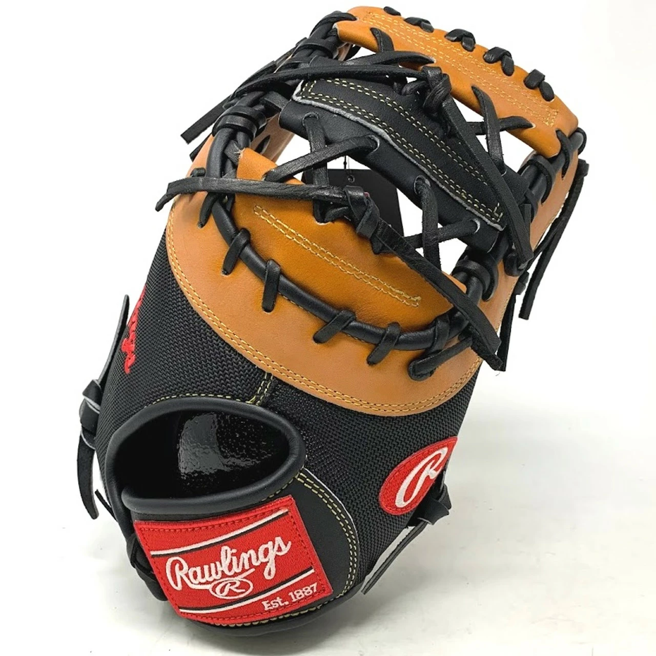 Rawlings Horween Heart Of The Hide CMHC2 12.75 Inch First Base Mitt Right Hand Throw 3 Rawlings Horween Heart Of The Hide CMHC2 12.75 Inch First Base Mitt Right Hand Throw - Image 3