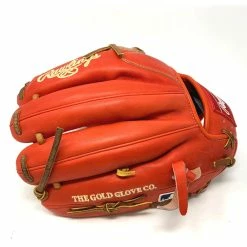 Rawlings Heart Of The Hide Red Orange 205-30 Baseball Glove 11.75 Right Hand Throw -Baseball Gloves Sales Store IMG 7119 76520.1668704872