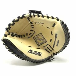 All-Star CM3100SBT Catchers Mitt Black/Tan 33.5 Inch Right Handed Throw -Baseball Gloves Sales Store IMG 7327 26398.1673821456