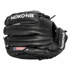 Nokona American Kip 12.5" Fastpitch Softball Glove -Baseball Gloves Sales Store adce 02 23 nokona american kip 12 5 fastpitch softball glove a v1250cb 32298 17 l