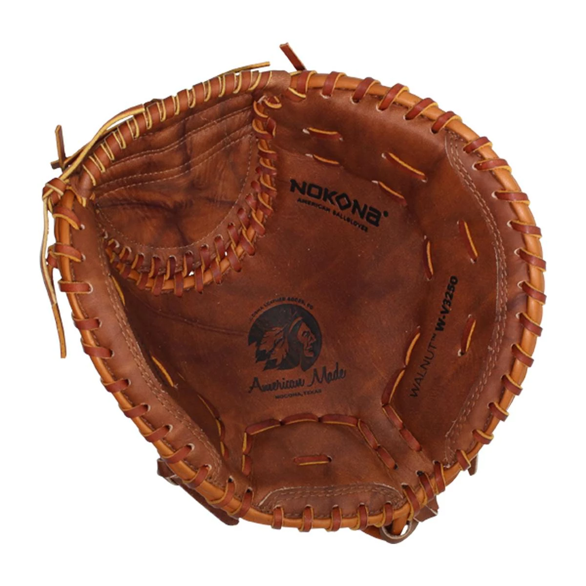 Nokona Walnut 32.5" Fastpitch Softball Catcher's Mitt 2 Nokona Walnut 32.5" Fastpitch Softball Catcher's Mitt - Image 2