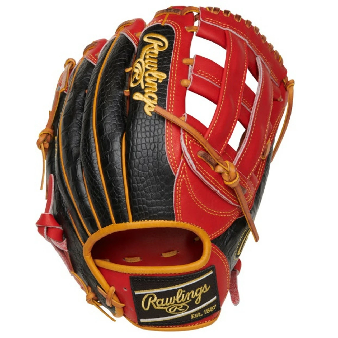 Rawlings Heart Of The Hide Color Sync 7 Baseball Glove 12.75 H Web 303 Left Hand Throw 2 Rawlings Heart Of The Hide Color Sync 7 Baseball Glove 12.75 H Web 303 Left Hand Throw - Image 2