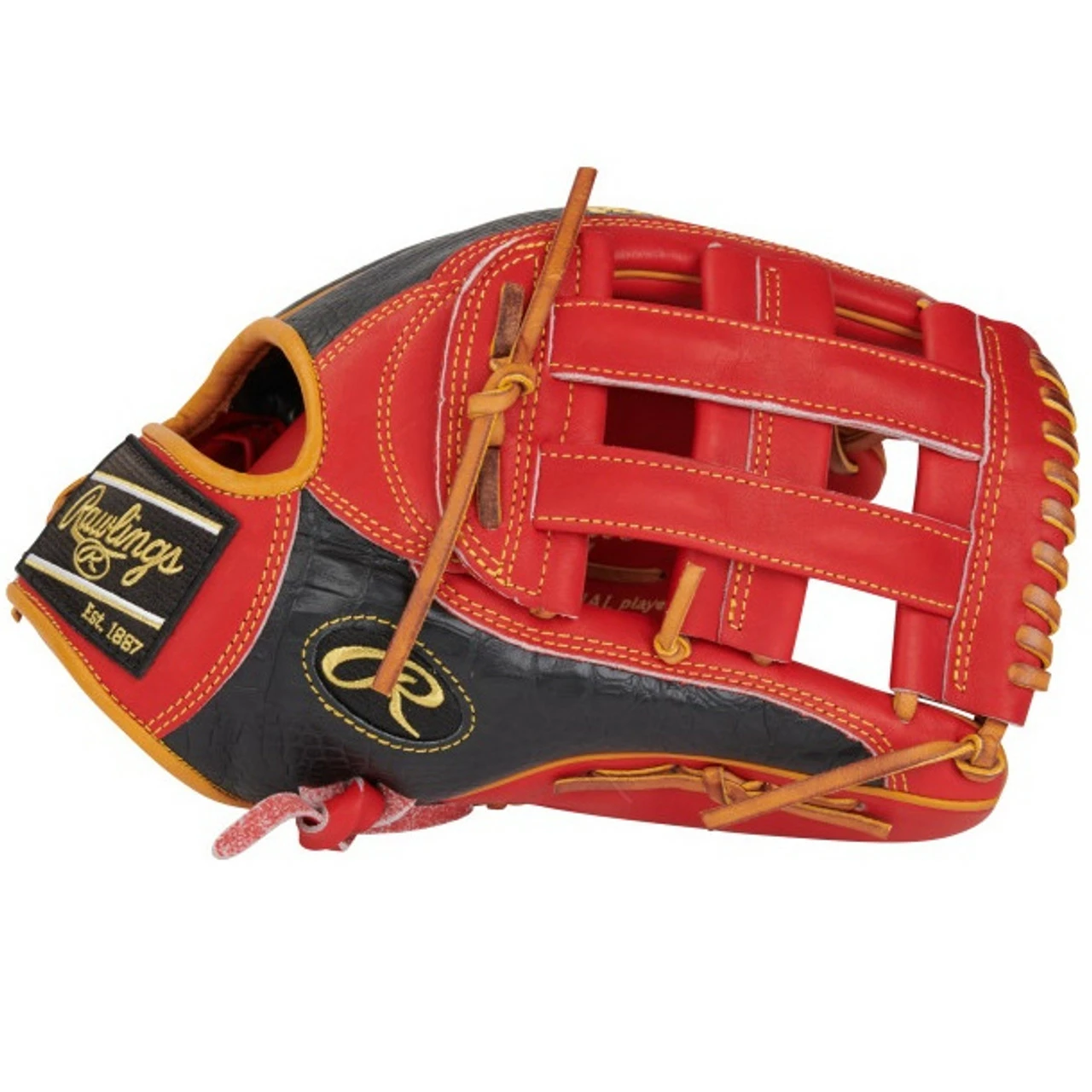 Rawlings Heart Of The Hide Color Sync 7 Baseball Glove 12.75 H Web 303 Left Hand Throw 5 Rawlings Heart Of The Hide Color Sync 7 Baseball Glove 12.75 H Web 303 Left Hand Throw - Image 5