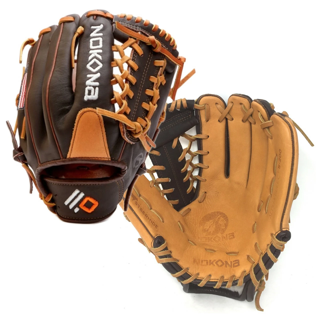 Nokona Youth Alpha Select 11.25 Baseball Glove 2020 Right Hand Throw 6 Nokona Youth Alpha Select 11.25 Baseball Glove 2020 Right Hand Throw - Image 6